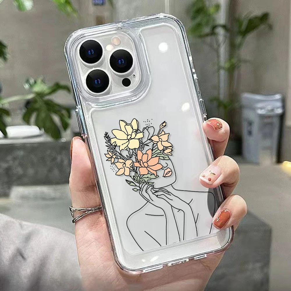 Custodia per Xiaomi 12 / Xiaomi 12S / Xiaomi 12X, Glitterata con Fiori