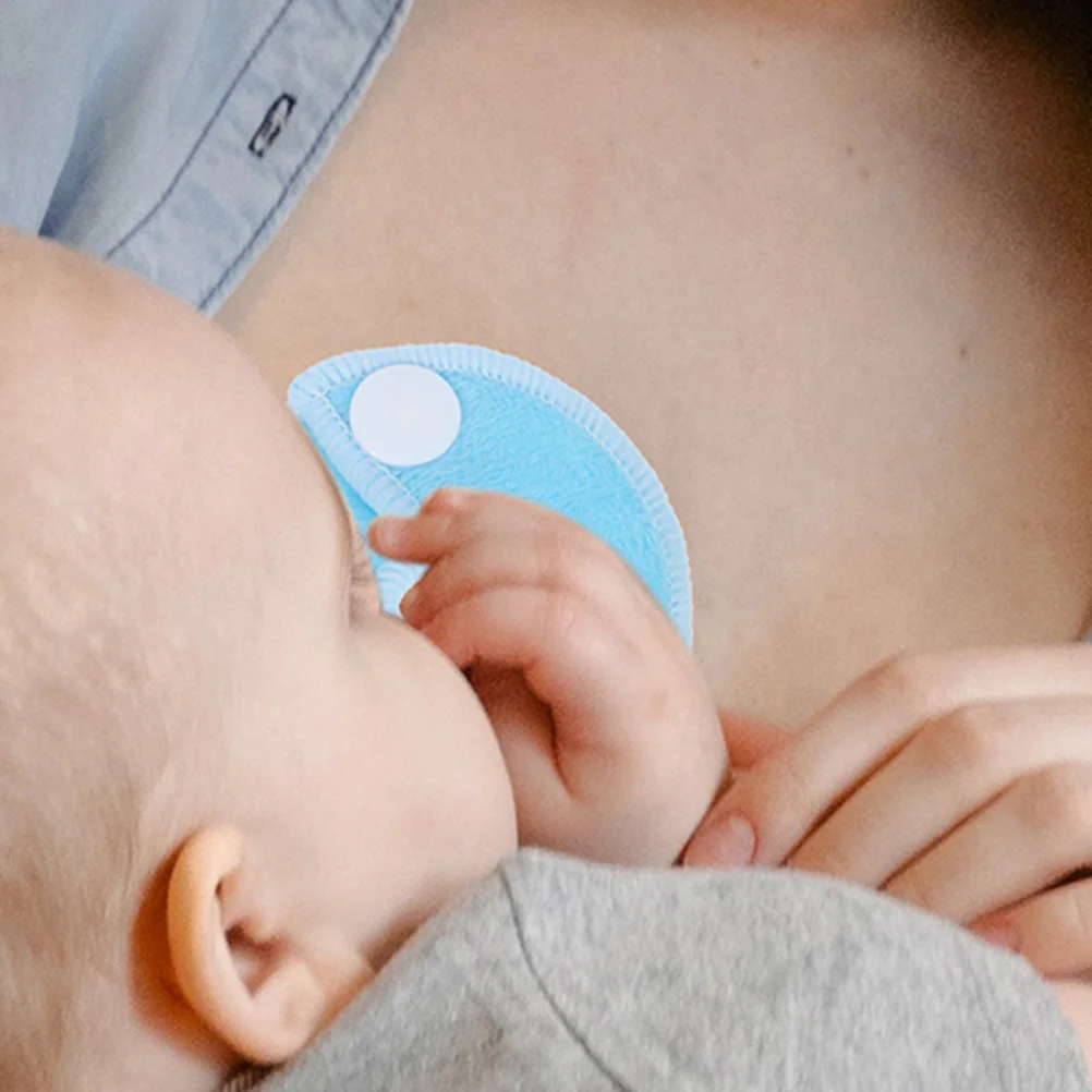 24 Pcs Microfiber Pad Baby Belly Button Feeding Tube Pads Breastfeeding Cotton Bamboo Boys Covers 2