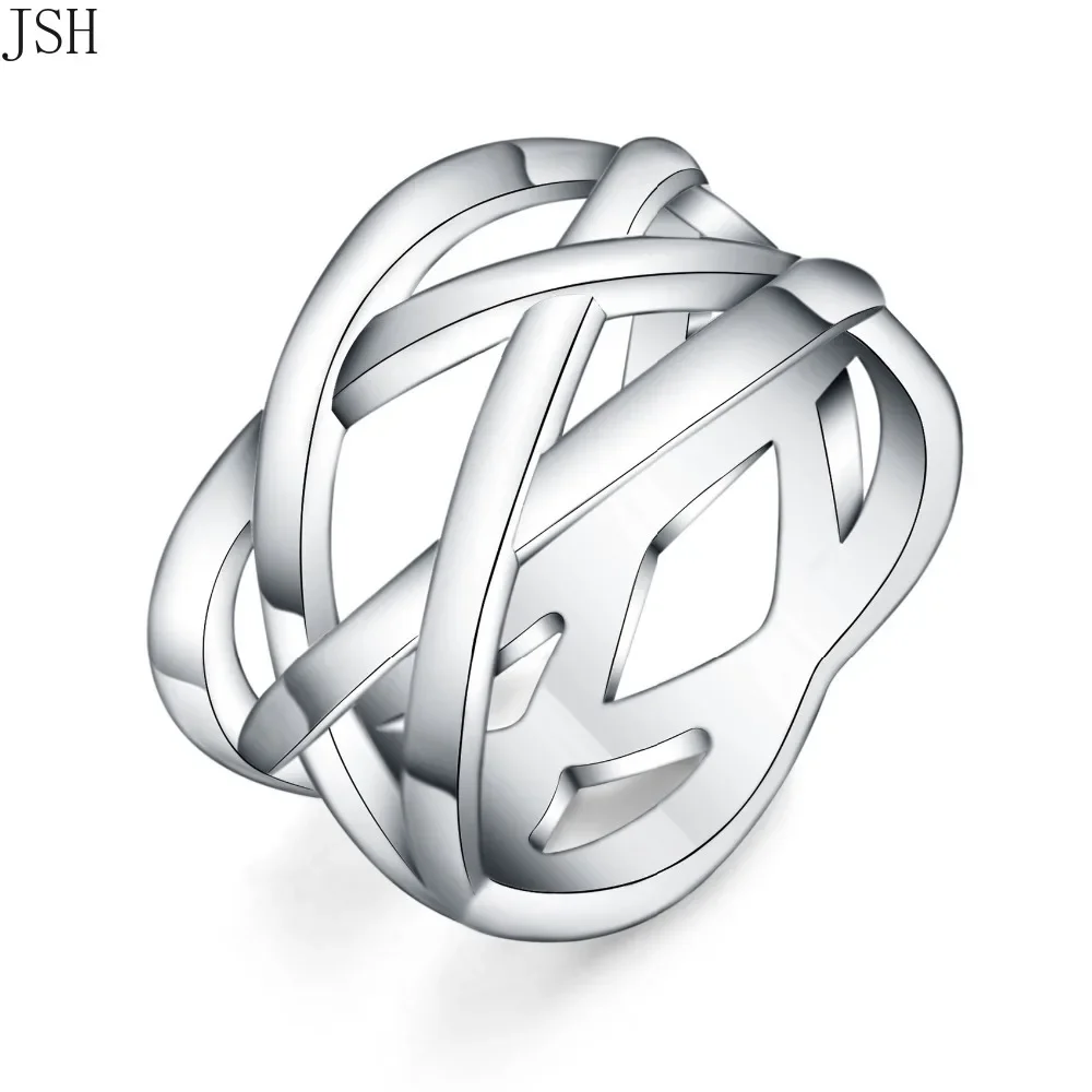 Silver Wedding Ring Women Jewelry