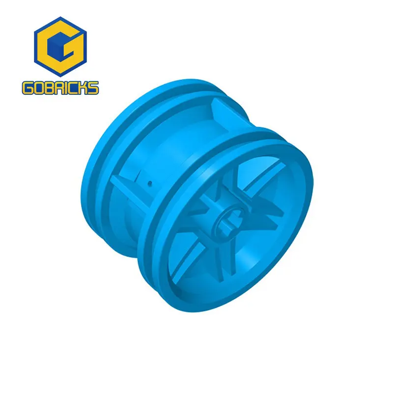 Gobricks 10Pcs 56145 Wheel 30.4Mm D. X 20Mm Bricks Collezioni Bulk Modular Gbc Toys For Technical Moc Set Building Blocks