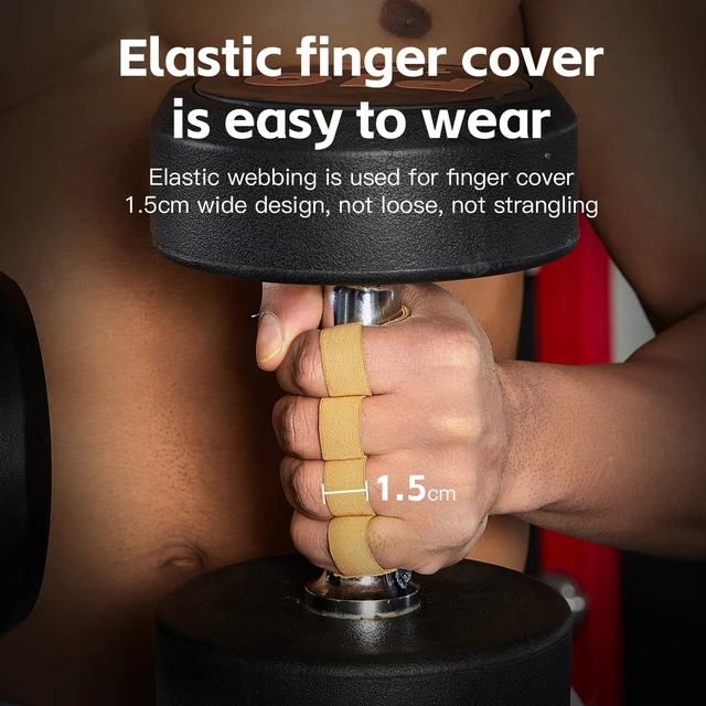 Leather Weight Lifting Training Gloves Palm Protection Women Men Fitness Sports Gymnastics Grips Pull Ups Weightlifting Workout 4