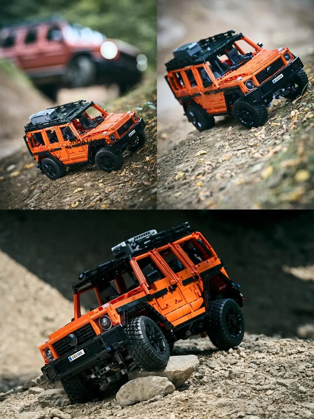 2891PCS 테크니컬 G500 뉴 라인 오프로드 차량 모델 42117 블록 장난감 어린이 소년 축제 파티 선물