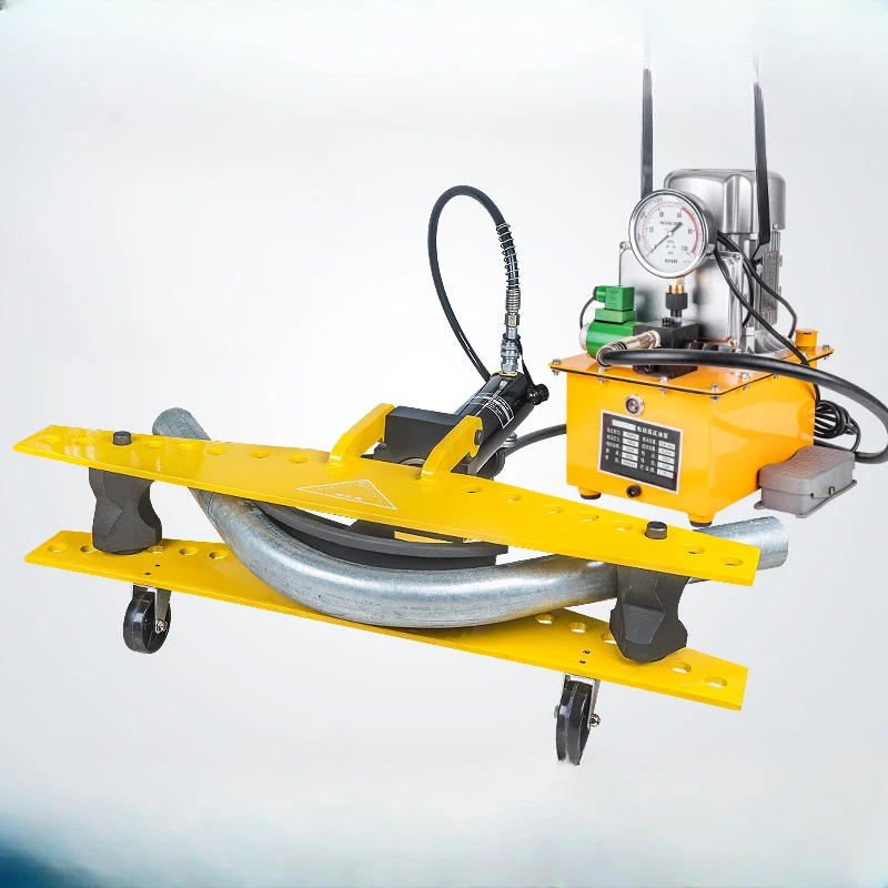 

Electric hydraulic pipe bender Electric pipe bender Multi functional galvanized steel pipe seamless pipe Press brake