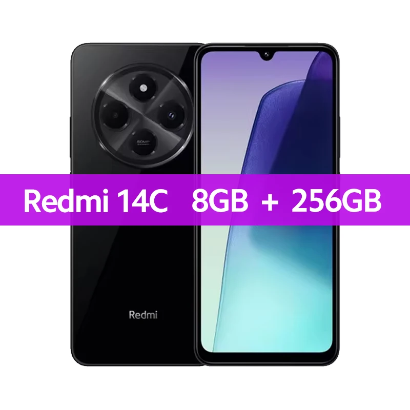 Xiaomi-Redmi 14cグローバルバージョンスマートフォン,mkt helio