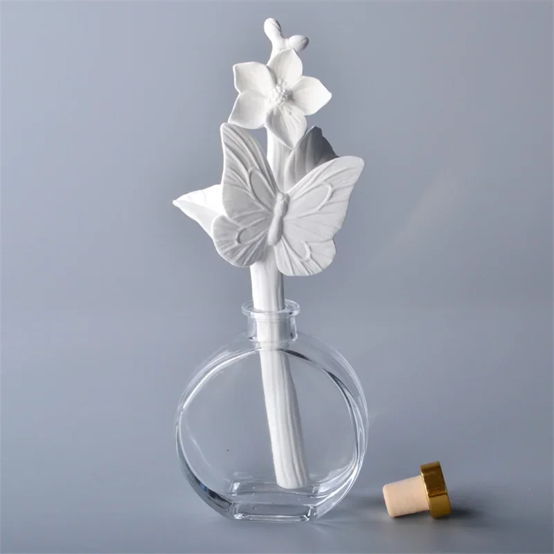 Ceramic Flower For Interior Fragrance Diffuser,Home Fragrance Decoration, Decorative Accessories (Glass Not Included) - 4