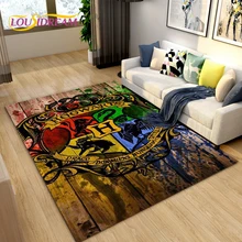 Harry Cartoon World Area Rug Large,Carpets Rug for Living Room Children's Room Sofa,Kids Play Crawling Non-slip Floor Mats Gifts