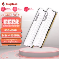  KingBank Computer Desktop Memory Ram DDR4 8G/16G 2666/3200/4000MHz with Heatsink for Desktop High Performance Gaming Office 1