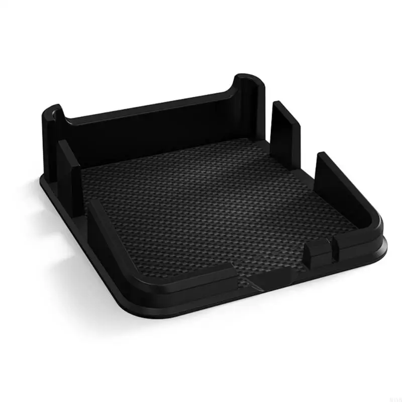 M4YB Car Dashboard AntiSlip Rubber Pad,4.3'' by 4.7'' Universal NonSlip Car Silicone Dashboard Sticky Adhesive Mat