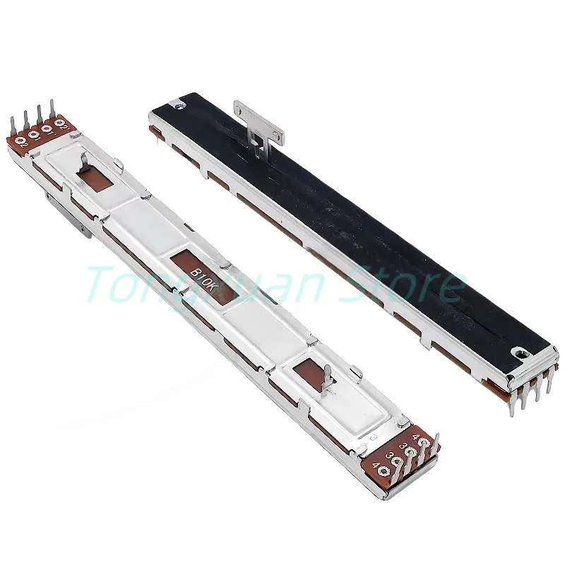 1pc Slide Potentiometer Behringer X32 Mixer Fader B10K 128mm Double Mixer Potentiometer 8Pins 13MMT T Handle