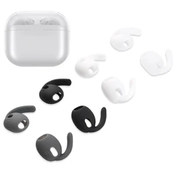 Enhanced Silicone Ear Tips for True Wireless Earbuds (Transparent - 6Pcs)