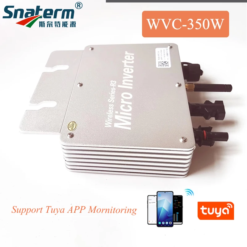 POWLSOJX Solar Grid Tie Micro Inverter MPPT Smart Micro PV System 180W