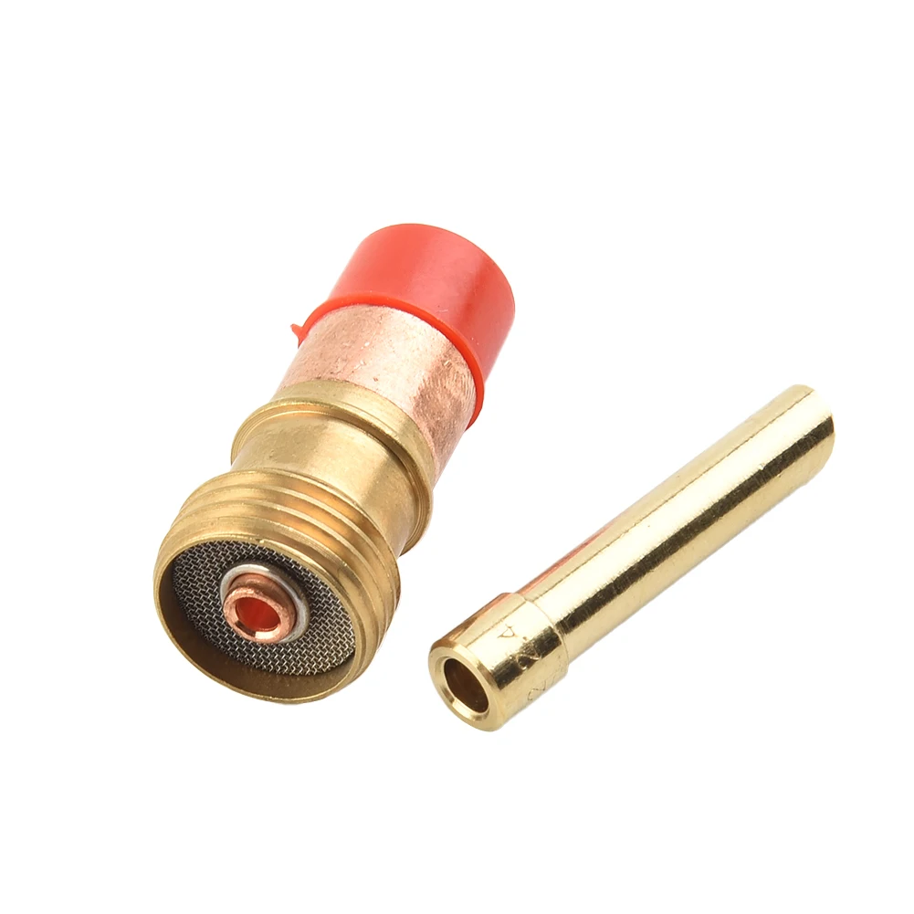 

TIG Torch Set Easy to Install and Long lasting 3/32 Gas Lens #12 Cup Collet Kit for TIG Welding Torch WP 17/18/26