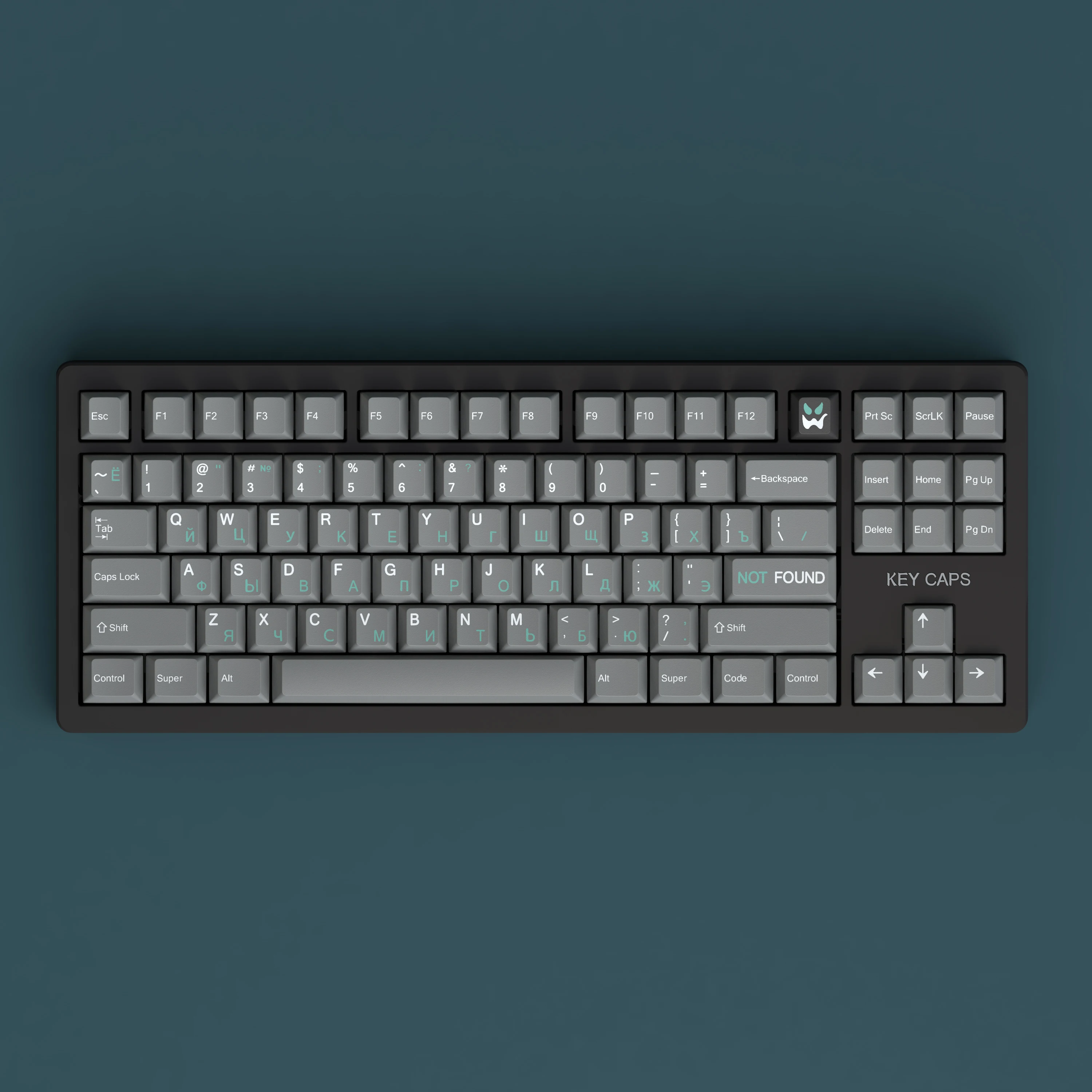 Clone 404 Keycaps 169 Chaves Inglês Russo Pbt Sublimação Dye Perfil Cereja Teclado Mecânico mx 61 67 75 87 980