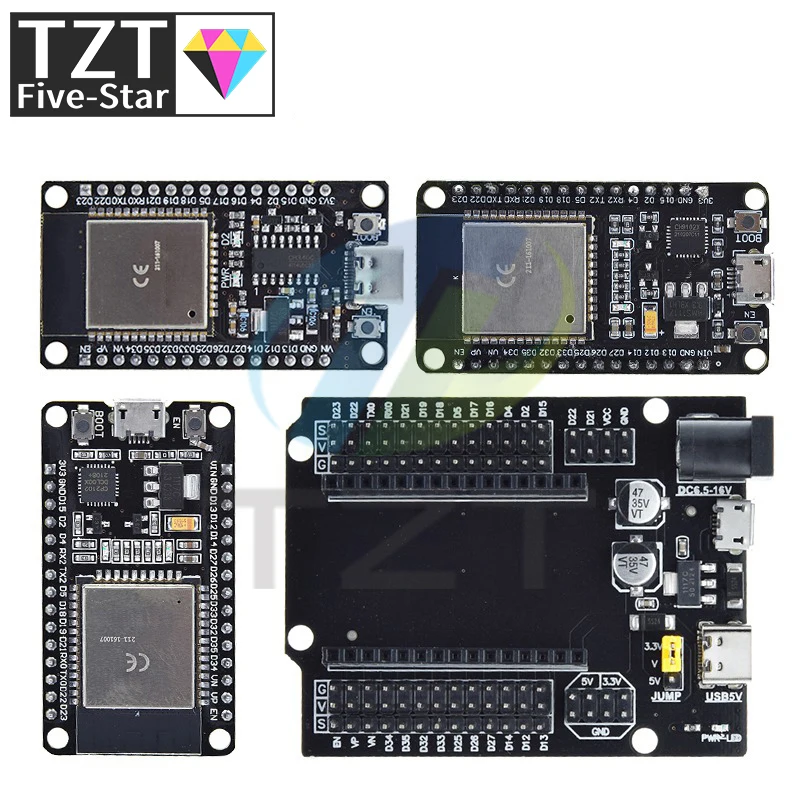 บอร์ดพัฒนาโปรเจกต์ IoT ด้วย ESP32 หน่วยความจำสูง