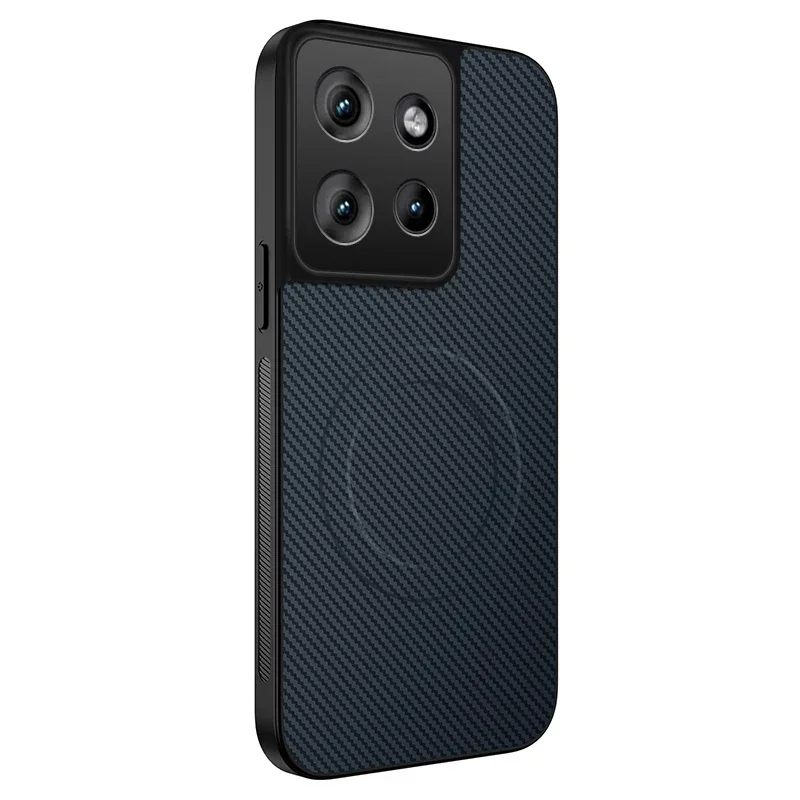 Enhanced Carbon Fiber Anti-Fall Case with MagSafe Magnetic Wireless Charging Compatibility