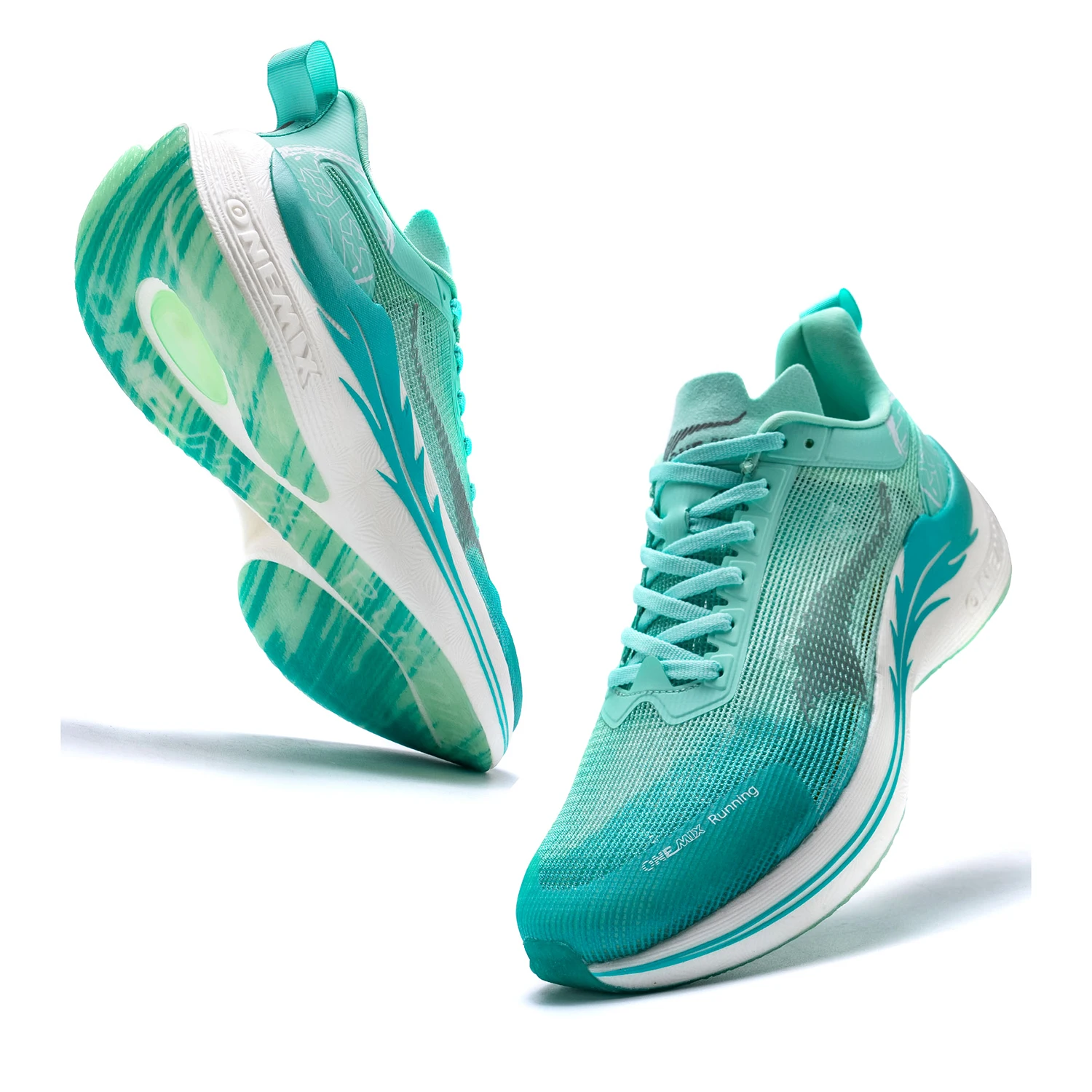 ONEMIX Summer Breathable Men Running Shoes Fashion Outdoor Jogging Sneakers Trend Comfort Lightweight Wear-resisting Tenis Shoes