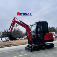 Compact multifunctional mini excavator with 3 tons and 3.5 tons for sale in the United States