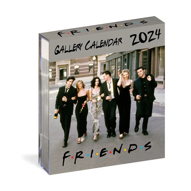 Friends Tv Sitcom Themed Desk Planner, Weekly Calendar