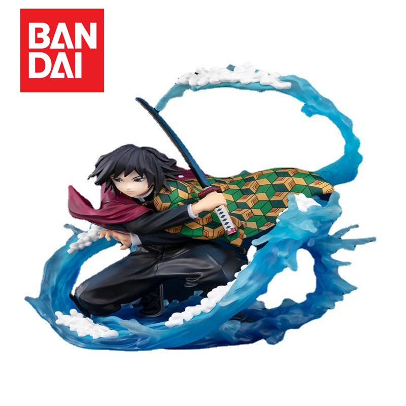 

Demon Slayer Tomioka Giyuu Hand-held Doll Furniture Toy Collection Model 17CM Water Breath Anime Characters Around Bandai