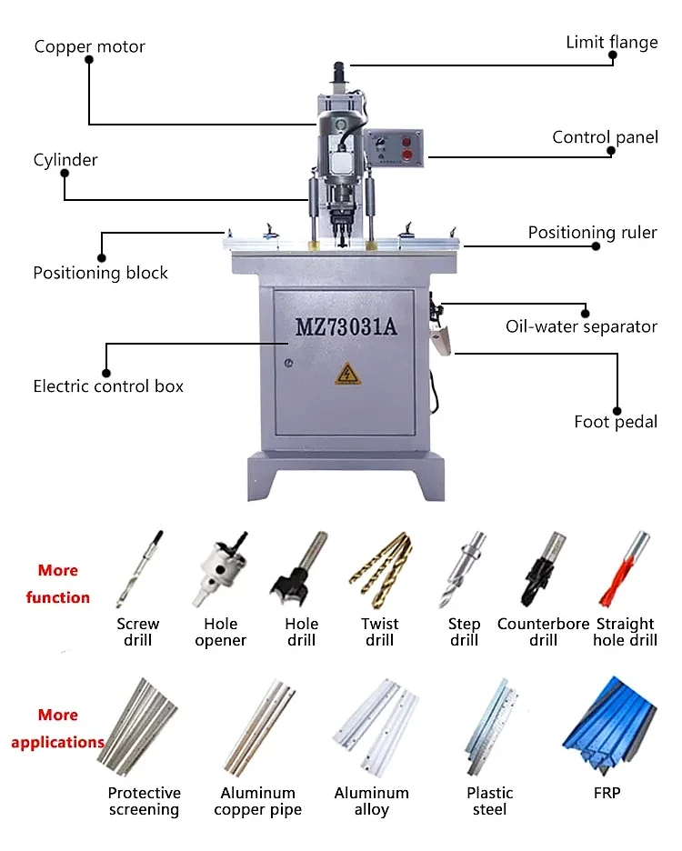 Single Row Side Multiple Door Lock Cnc Pcb Hole Drill Furniture Sale Drilling Hinge Portable Line Cabinet Wood Boring Machines 4