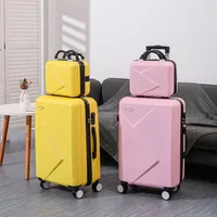 Ensemble de bagages valise de 14 pouces 20-28 pouces valise de grande capacité bagages à roulettes valise de voyage ensemble pratique pour le voyage 3