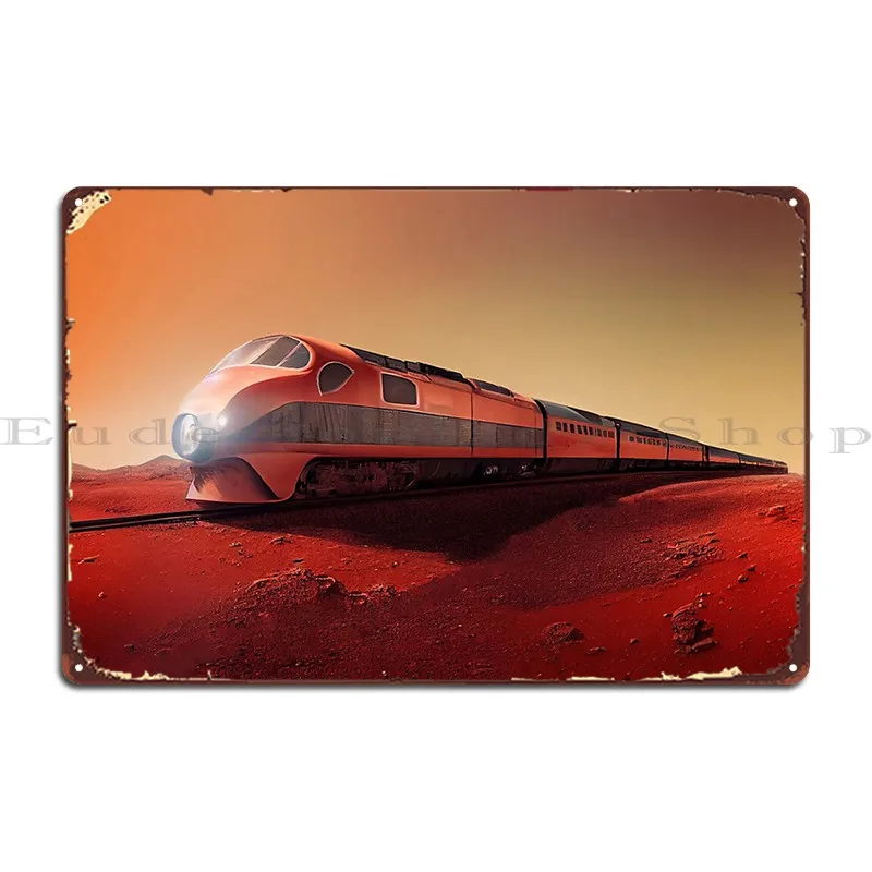 

Trans Mars Express Metal Sign Party Garage Wall Mural Printed Cinema Tin Sign Poster
