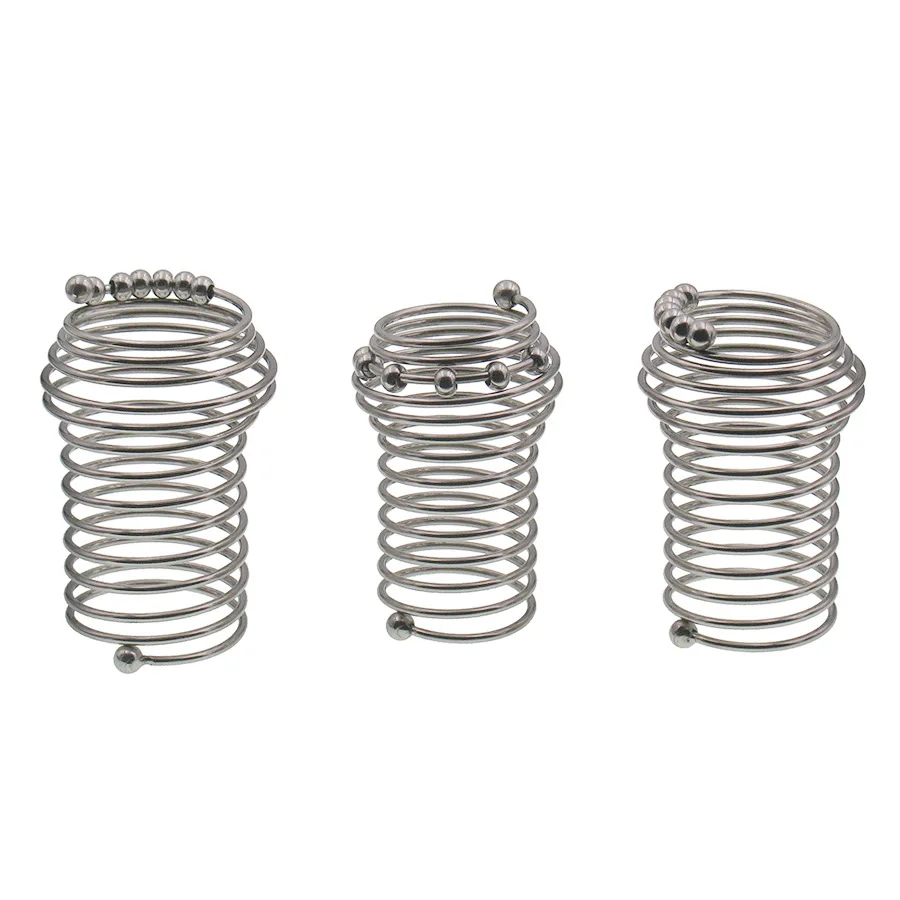 Männliche Edelstahl Hohlgewindehülse Keuschheitsgerät Käfigverschlussringe Verzögerte Ejakulation Metall Eichel Ri_voghion.com