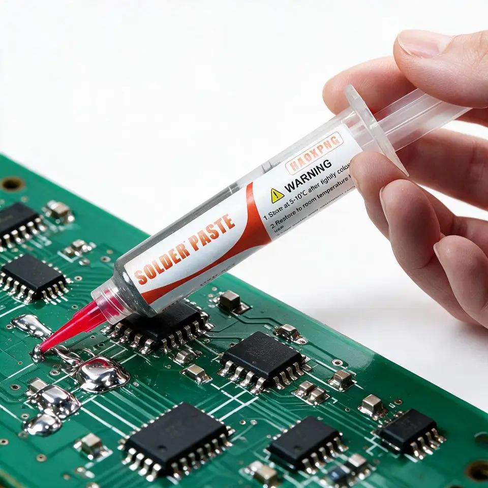 Sn63Pb37 Solder Paste Smooth Welding No Need Cleaning Full Weld Joint Flux Type Soldering Material for Electronics image 5