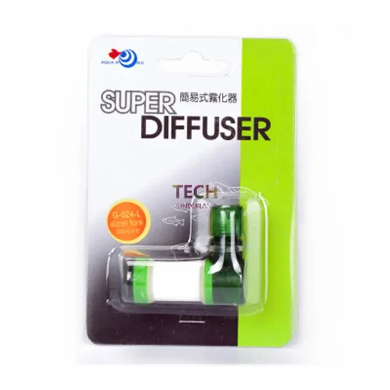 Super CO2 Atomizer Carbon Dioxide Bubble Diffuser for Aquarium Grass Plant Tank Size S/L 2