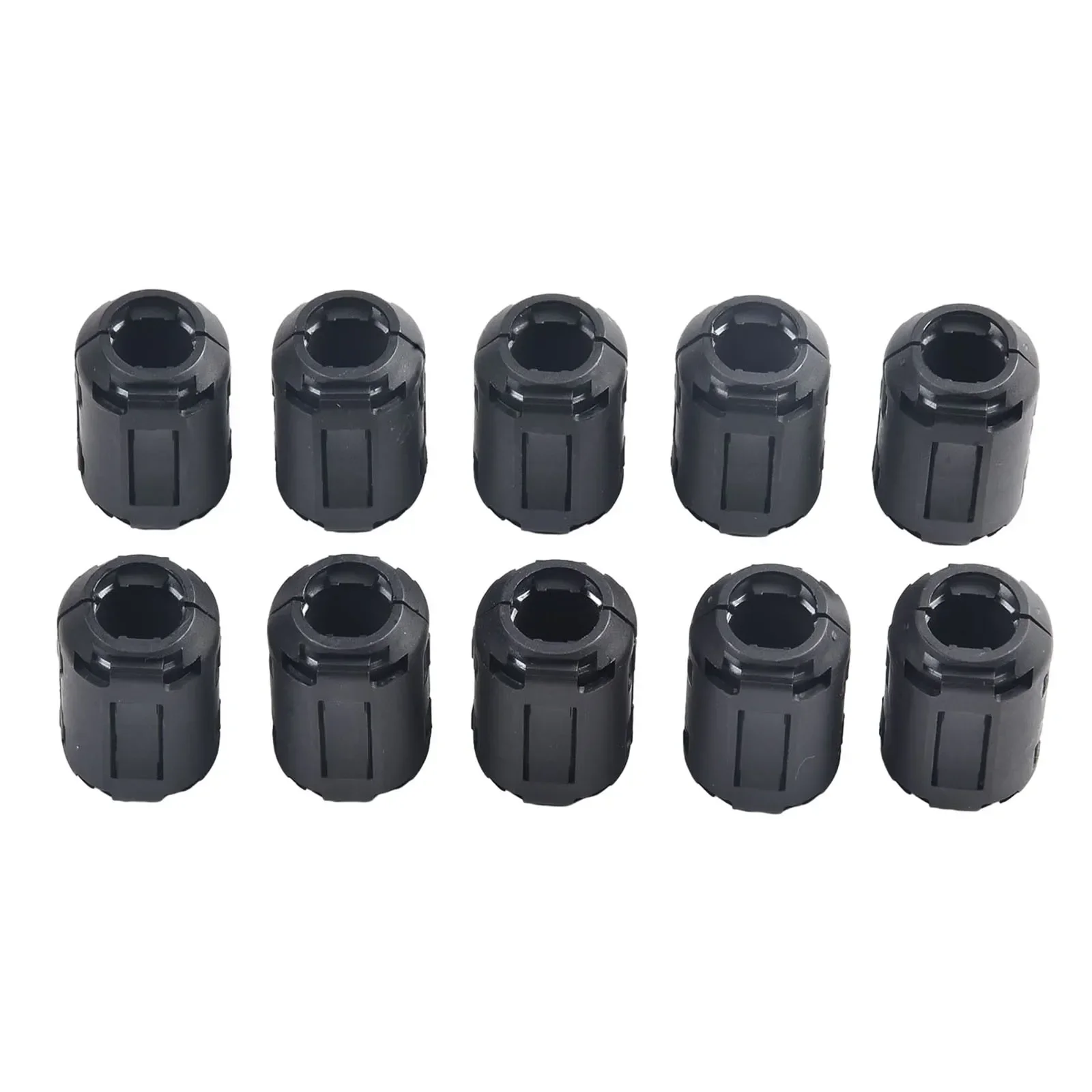 10Pcs 3.5/5/7/9/13mm 토로 이달 코어 페라이트 비드 클립 초크 RFI 잡음 필터 클립 USB/비디오 케이블 전원 코드