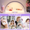 Half Moon nail lamp, nail LED lamp, suitable for nail, with line controller, 3 light modes, suitable for desktop arch lamp 6