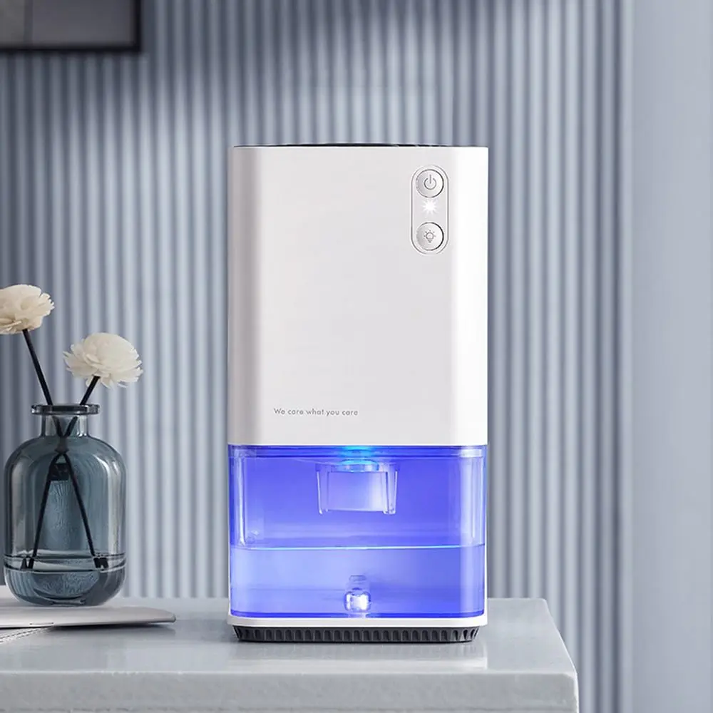 

Portable Auto-off Compact Moisture Dryer Air Purifier EU Plug Mini Dehumidifier 1.2L Dehumidifier Dryer Electric