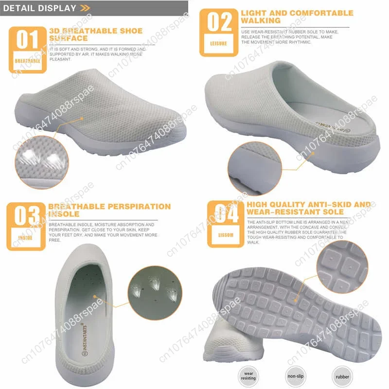 Women's Summer Slippers Hospital Nurse Printing Home Slipper Ladies Non-Slip Beach Sandals For Females Nursing Shoes