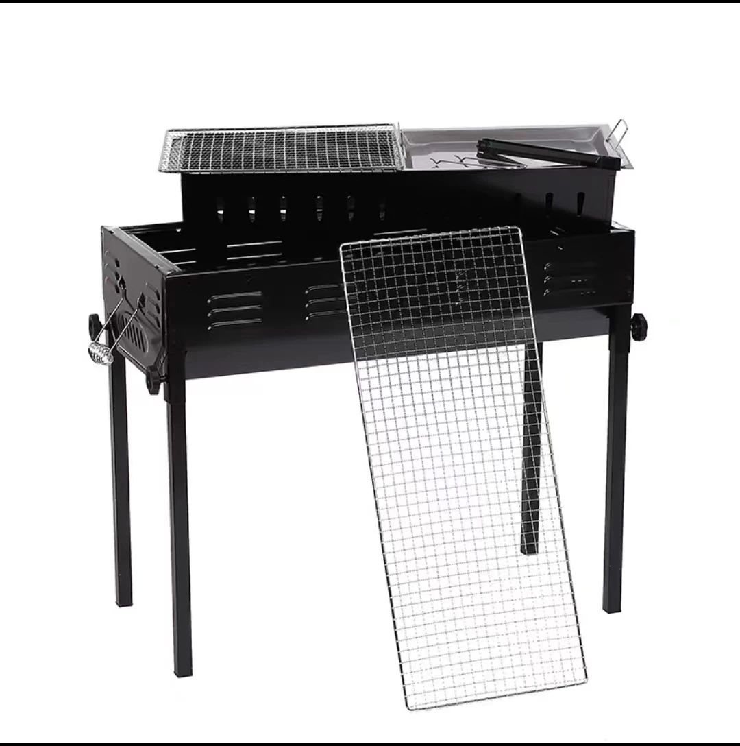 

It is suitable for more than 5 people, large Japanese barbecue grills, thickened folding outdoor barbecue grills, portable barbe