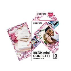 Colorful Instant Film Sheets - Available in 10, 30, or 50 Pack (Confetti)