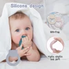 1Pcs Baby Teether Silicone Toy BPA Free Cartoon Bear Nursing Teething Gifts Baby Health Molar Chewing Newborn Accessories Toy 5
