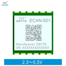 

ECAN-S01 TTL to CAN2.0 ModBus RTU Communication Module Serial Two-Way Transparent Transmission Cojxu Wide Baud Rate Range
