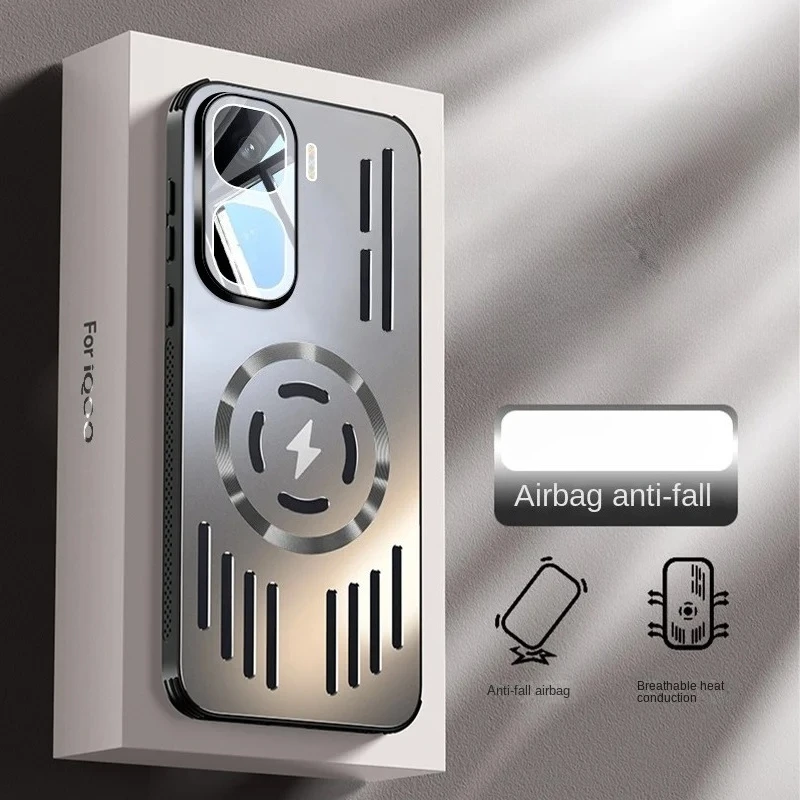 Aluminium Alloy Metal Heat Dissipation Shockproof Case