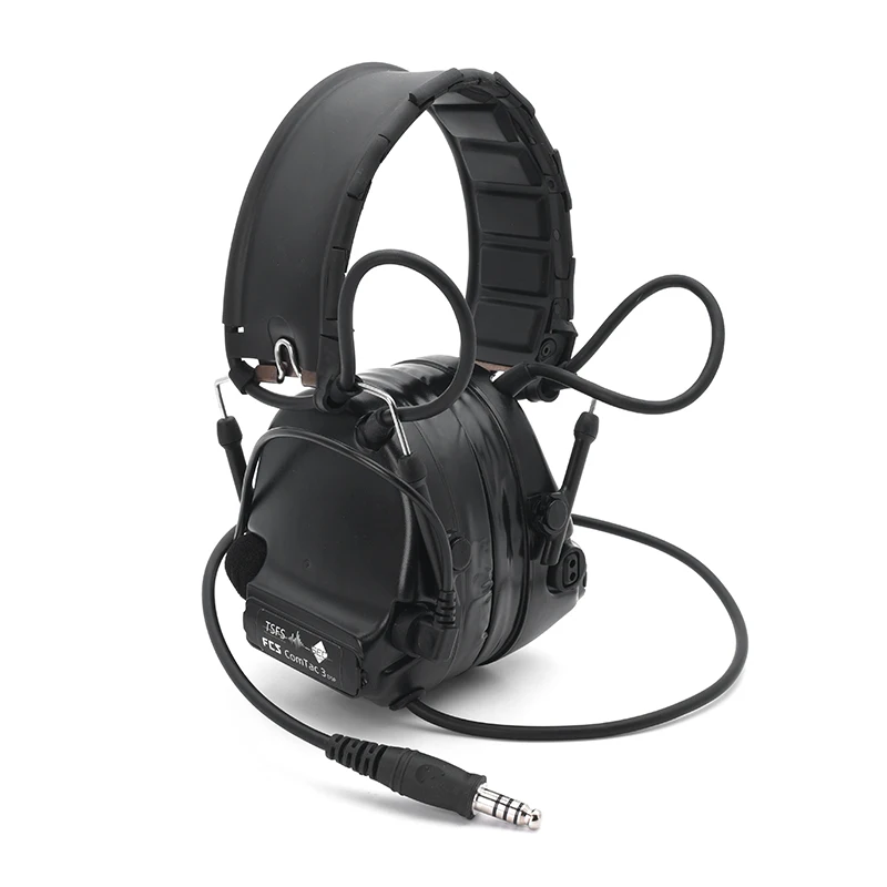 新しい FCS COMTAC3 戦術的なヘッドセットノイズリダクション