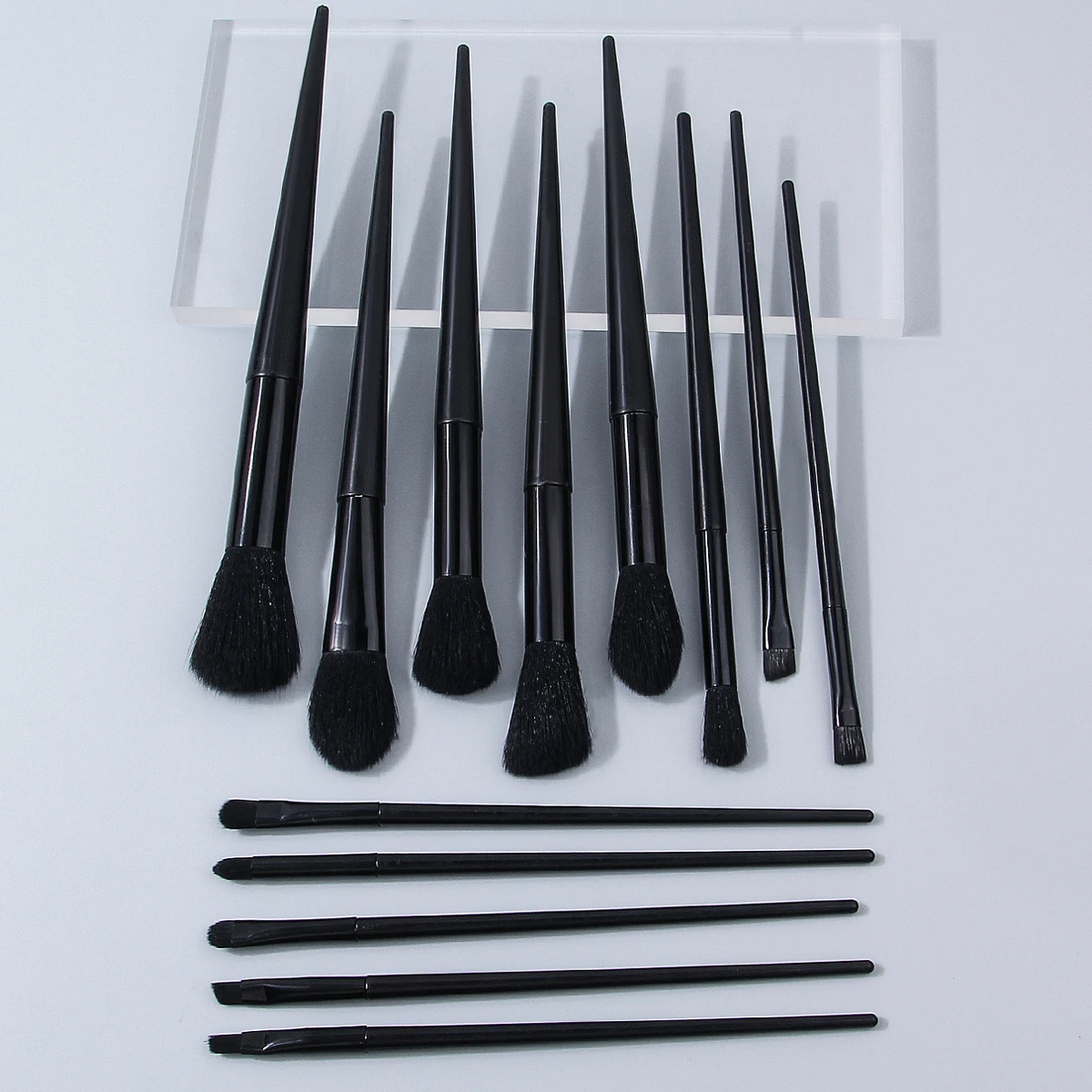 13PCS 전문 메이크업 브러쉬 세트, 블러쉬 브러쉬, 파우더 브러쉬, 컨실러 ..