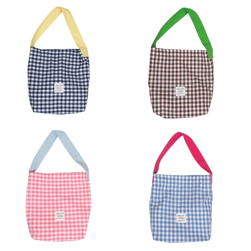 

X4FF 2023 Shopper Bag Canvas Shopping Bag Large Capacity Handbag Shoulder Bag Trendy Bag School Book Bag for Girl Women