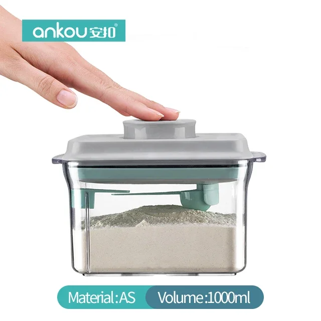 Hot Food Canisters Preservation Spaghetti Sealed Cans Clear Stackable Bpa-Free Pop Up Airtight food storage & container