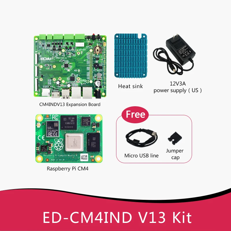 Raspberry Pi CM4102000 CM4102008 CM4102016 CM4102032 CM4002000 CM4002008 CM4002016 CM4002032-Compute Module 4 CM4 Kit WiFi eMMC