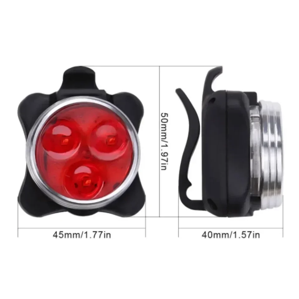 Achetez USB Rechargeable LED Velo Phare Ensemble chez Tunisia