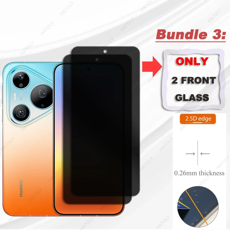Enhanced Privacy Screen Protector with Anti-Spy Glass and Camera Lens Protection