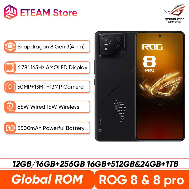 ASUS ROG Phone 8 グローバルROM