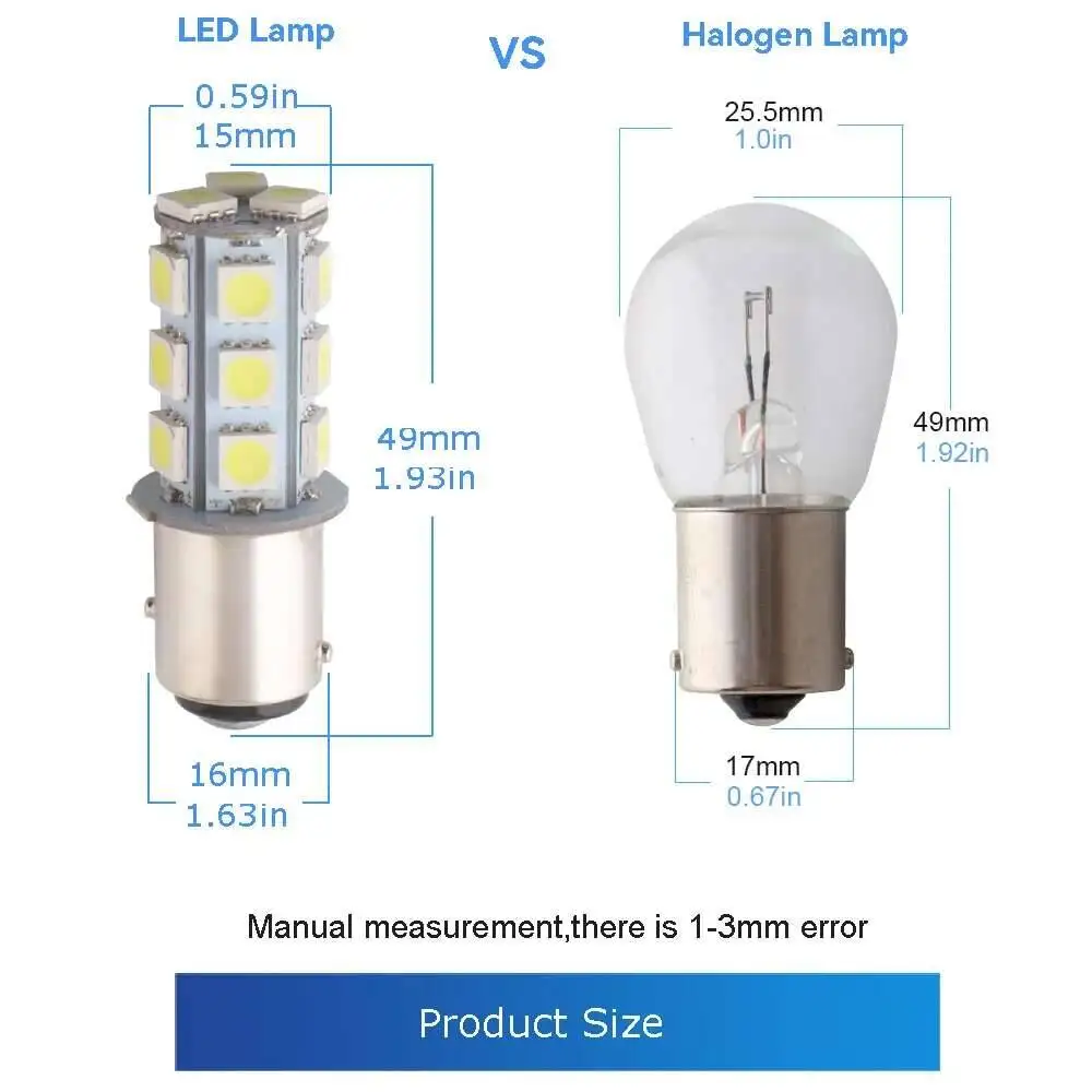 4PCS 1157 �극��ũ BA15D BAY15D 1142 2057 2357 7528 ���� ���� ķ��ī RV ���� ��Ʈ ������ �� �� LED �ڵ��� ���� 5050 12V 14V 9V DC