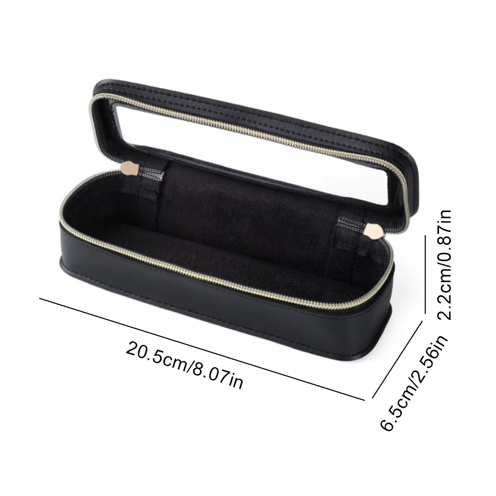 Women PU Makeup Brush Bag Makeup Storage Bag Large Capacity Portable Cosmetic Pouch Makeup Brush Holder Bag Travel Toiletry Bag