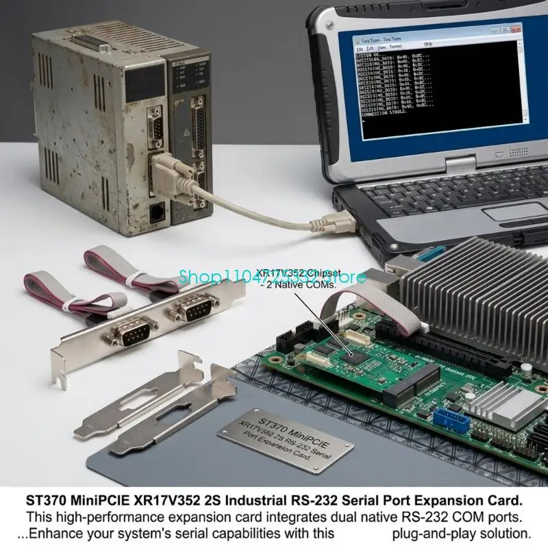 P5EA 고속 미니 PCIE RS232 포트 어댑터 카드는 여러 운영 체제를 지원합니다.