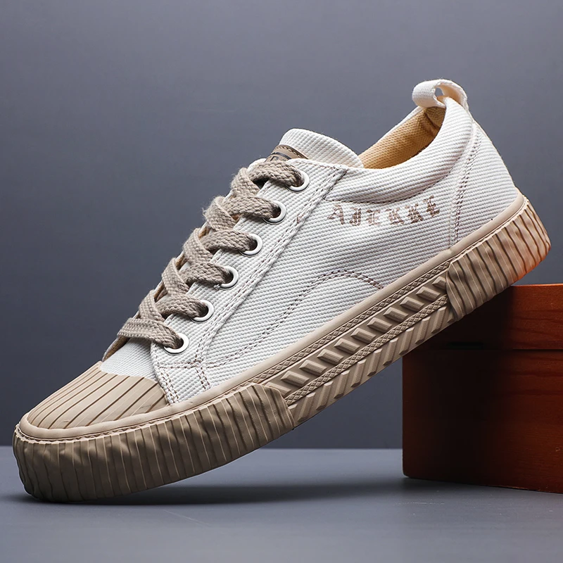 2024 Breathable Non-slip Men And Women's Casual Shoes Four Seasons Explosive Canvas Men's Shoes Board Fashion Shoes SS24830 3